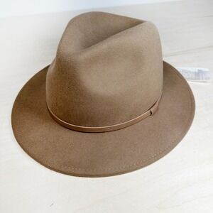 NWT Will &‎ Bear Unisex William Oak Wool Hat Tan Packable MSRP $110 M Australian